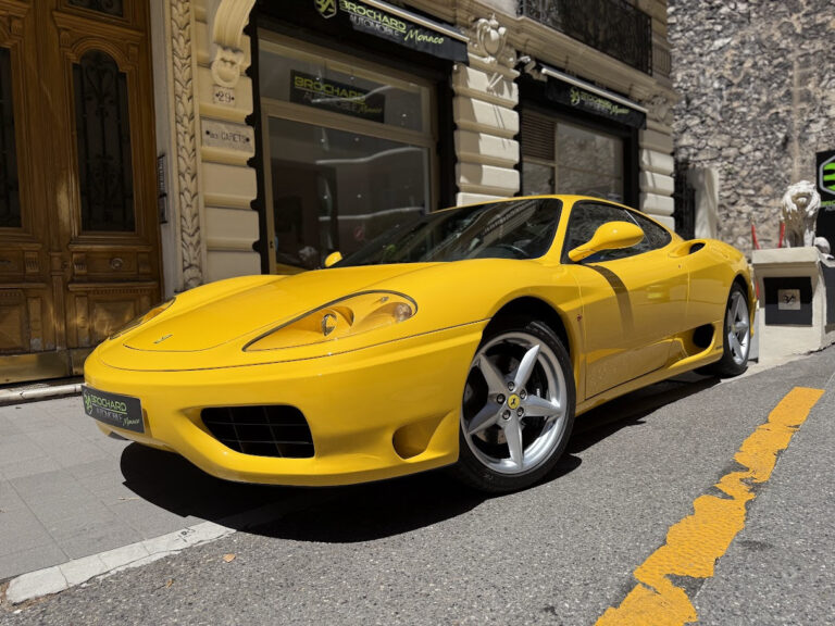 FOR SALE – FERRARI 360 MODENA V8 3.6L 400 CH F1 – MONACO