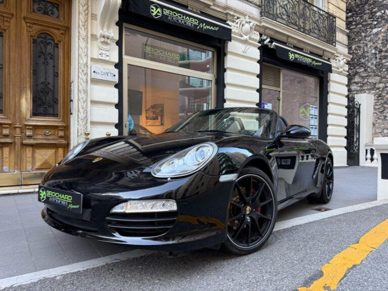 FOR SALE – PORSCHE BOXSTER S 987 PHASE 2 BLACK EDITION – MONACO