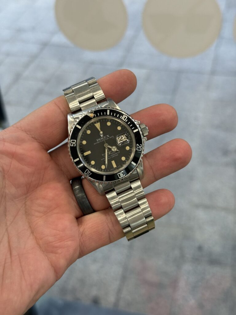 FOR SALE – ROLEX SUBMARINER DATE – PALLETTONI MATT..