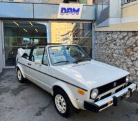 FOR SALE – MONACO – VOLKSWAGEN GOLF CABRIOLET WHIT..