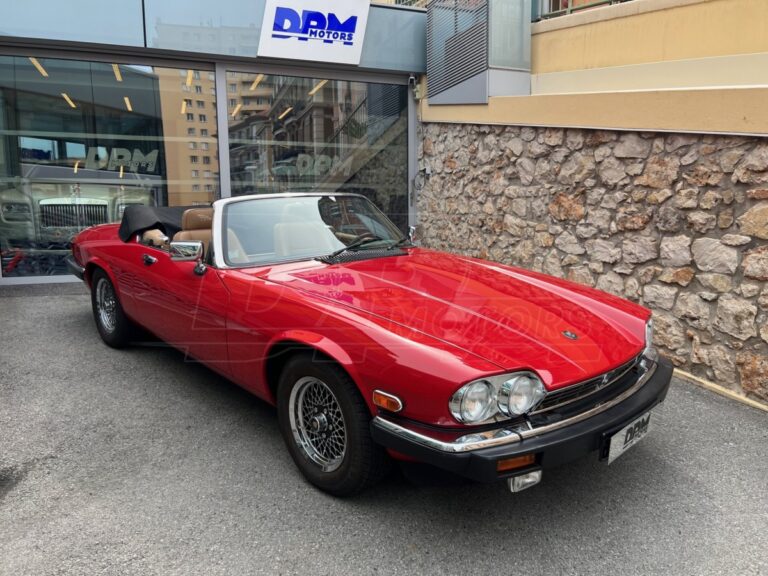 FOR SALE – MONACO – JAGUAR XJS V12 CAB (1989)

Pri..