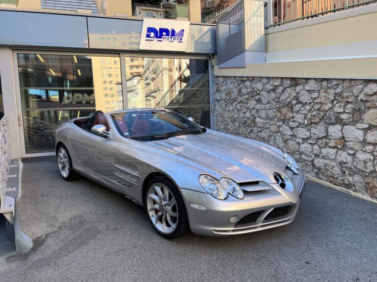 FOR SALE – MONACO – MERCEDES-BENZ SLR ROADSTER (20..