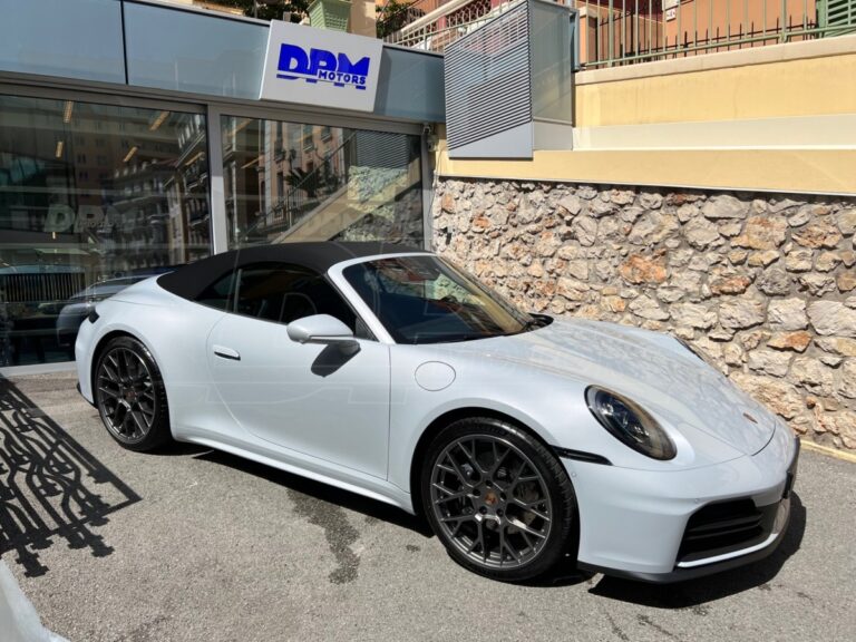 FOR SALE – MONACO – PORSCHE 992.2 CARRERA CABRIOLE..