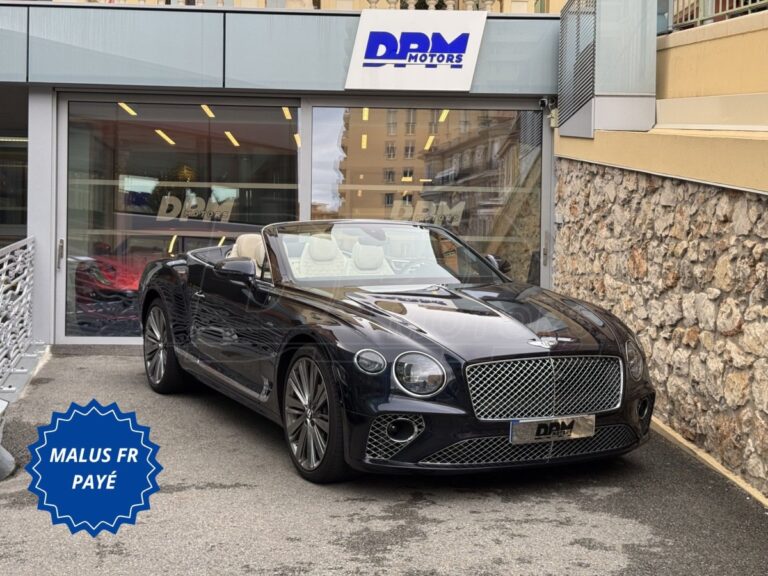 FOR SALE – MONACO – BENTLEY CONTINENTAL GTC SPEED ..