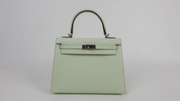 FOR SALE – HERMÈS KELLY 25 SELLIER EPSOM LEATHER B..