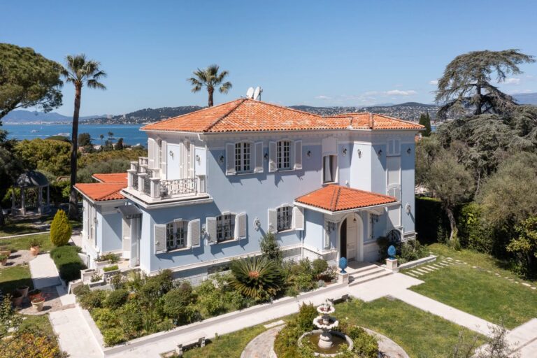 FOR SALE – CAP D’ANTIBES – EXCLUSIVE BELLE ÉPOQUE VILLA WITH SEA VIEW AND POOL