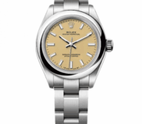 FOR SALE – ROLEX OYSTER PERPETUAL 28MM BEIGE DIAL ..