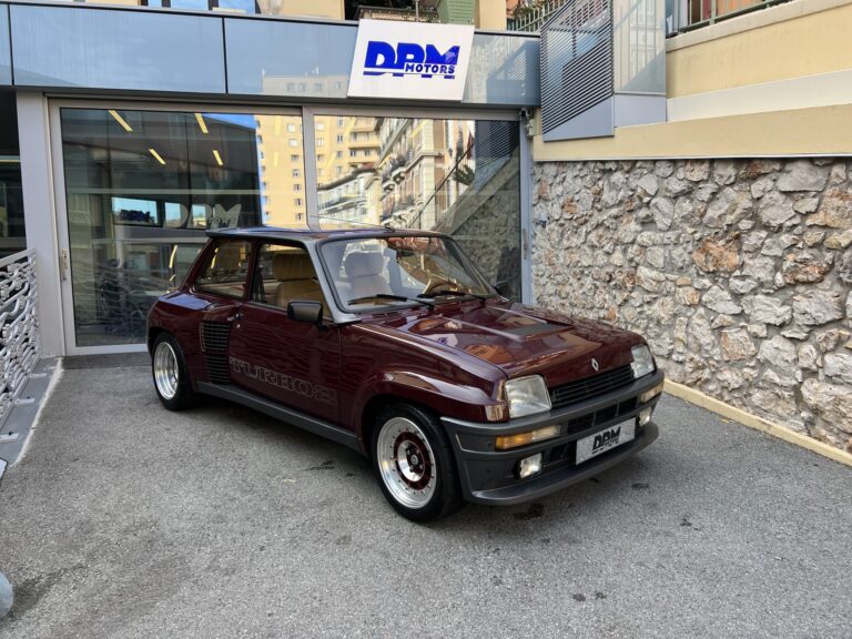 FOR SALE – MONACO – RENAULT TURBO 2 (1984)
Price: ..
