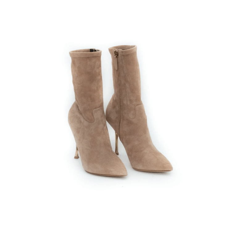 Valentino Beige Suede Bottines Leather Lined

Pric..