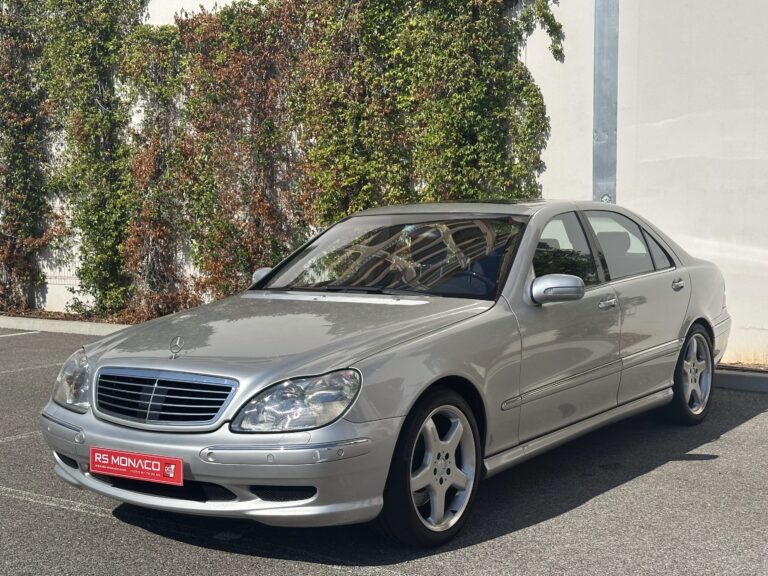 FOR SALE – MERCEDES CLASSE S V 55 AMG BVA
Price: €..