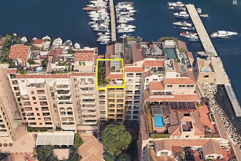 FOR RENT – FONTVIEILLE – EDEN STAR PENTHOUSE WITH ROOFTOP TERRACE