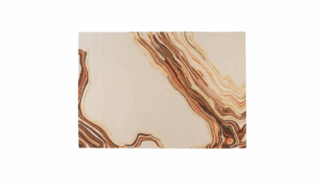 SMOKE RUG – WOOL & TENCEL ORANGE

Designer: Anne-M..