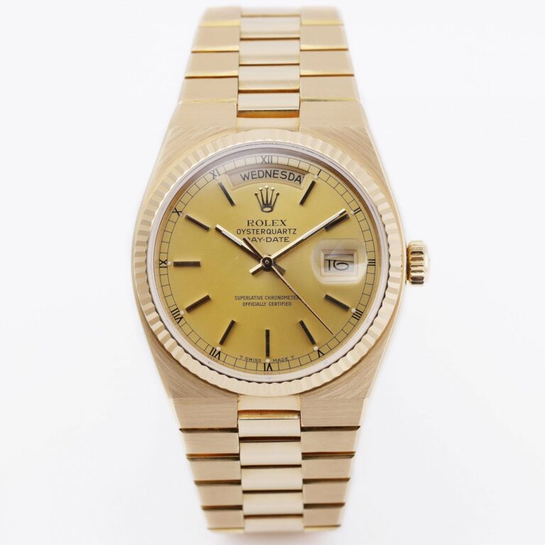 Rolex Day-Date Oysterquartz – Ref. 19018 (1983)
Pr..