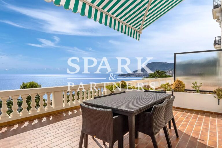Roquebrune Cap Martin – Magnificent 3-room apartment with panoramic view