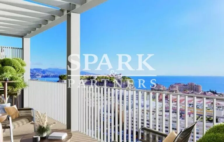 Cap d’Ail- border – Monaco – 2-room apartment – sea view