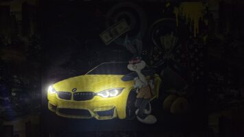 Hello. I suggest you consider a unique painting.
T..