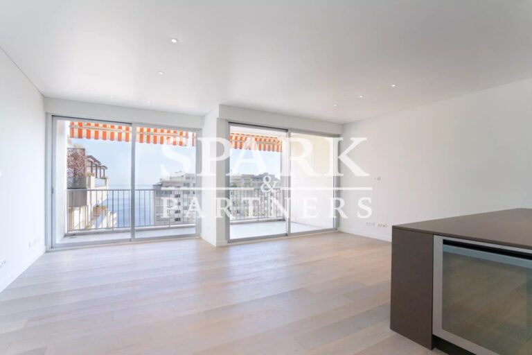 Monaco – Saint Roman – High floor apartment with sea view