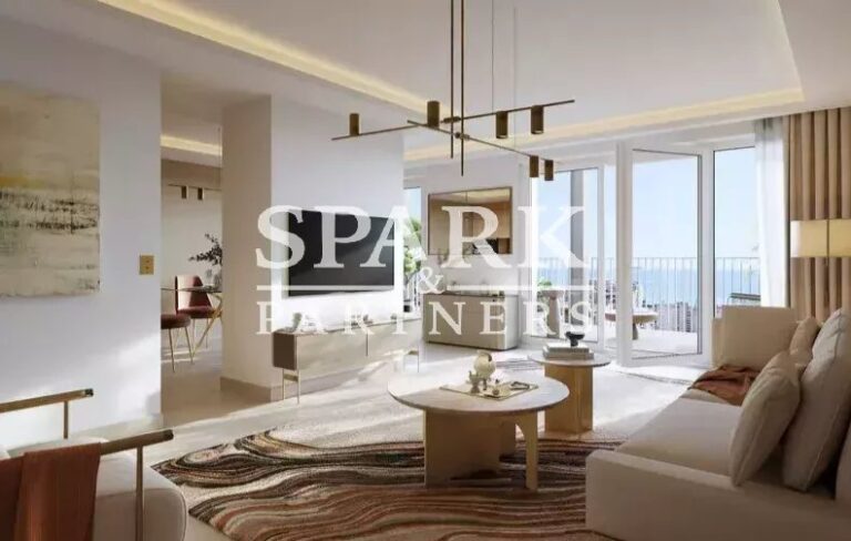 Cap d’Ail – Monaco border – Magnificent 3-room apartment – sea view