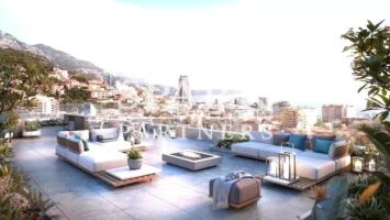 Beausoleil – Révoires – Rooftop villa with exceptional sea view