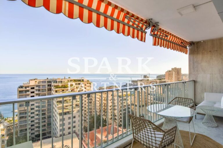 Monaco – La Rousse – Apartment 2 rooms sea view