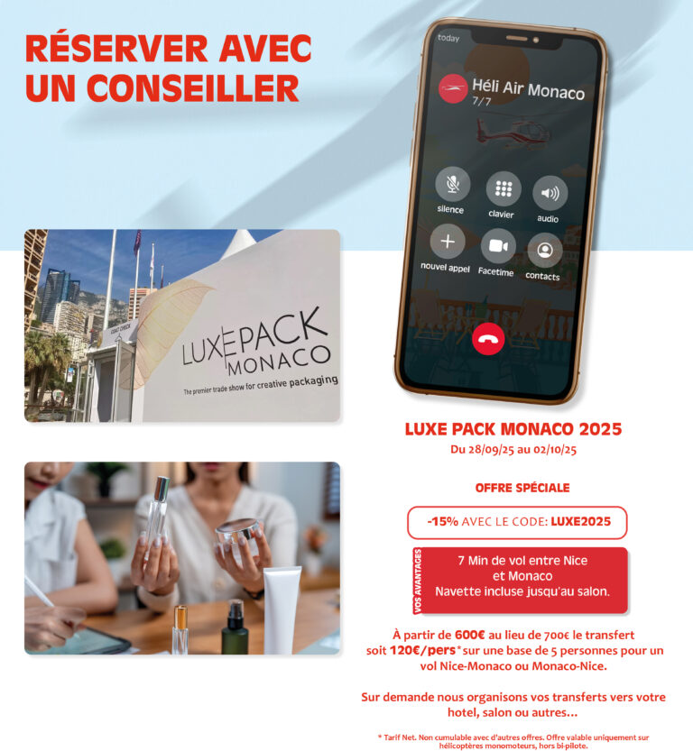 LUXE PACK MONACO 2025 – EXCLUSIVE HELI AIR OFFER

..