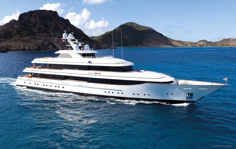 Yacht Charter – M/Y LADY BRITT
Feadship | 63.0m (2..