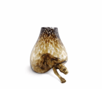 FOR SALE – SAVANNAH VASE (HAVANA GLASS WITH BRONZE..