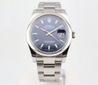 ROLEX DATEJUST 36 – BLUE DIAL ROULETTE DATE – 1162..