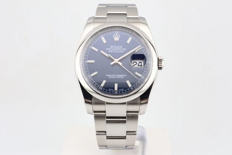 ROLEX DATEJUST 36 – BLUE DIAL ROULETTE DATE – 1162..