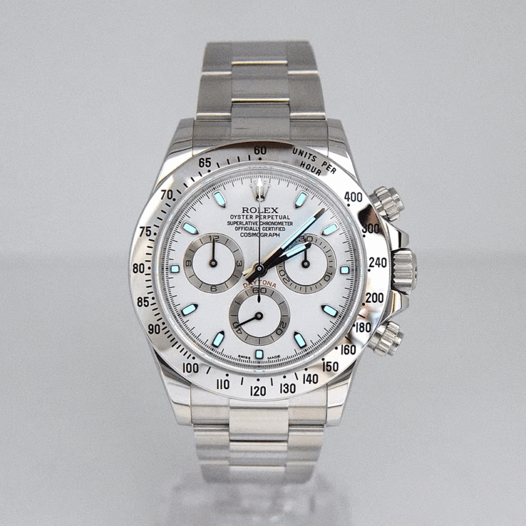 ROLEX DAYTONA – WHITE DIAL CHROMALIGHT (116520)

P..