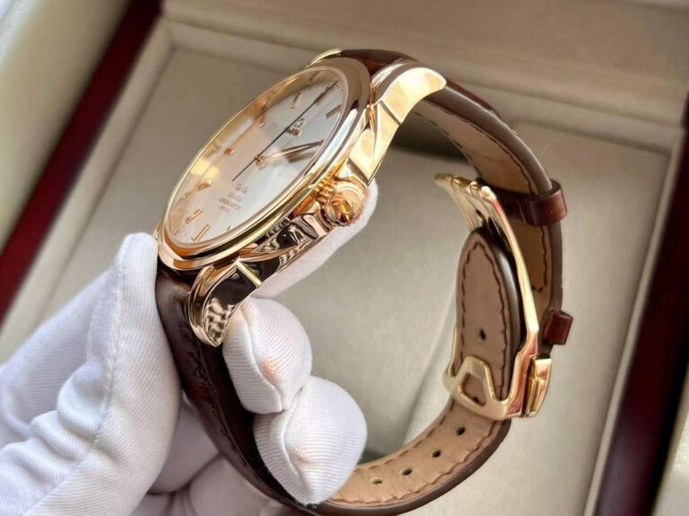 Omega De Ville Co-Axial Chronometer Rose Gold Opal..