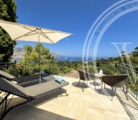 Contemporary villa with sea view, heated pool and independent studio in Saint-Jean-Cap-Ferrat
