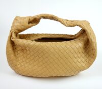 BOTTEGA VENETA JODIE WOVEN LEATHER HANDBAG – EXCEL..