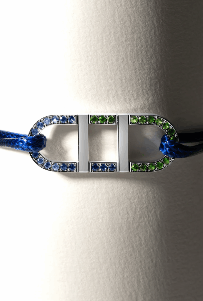 EXPLORER BI-COLOR BRACELET – BLUE SAPPHIRE & TSAVO..