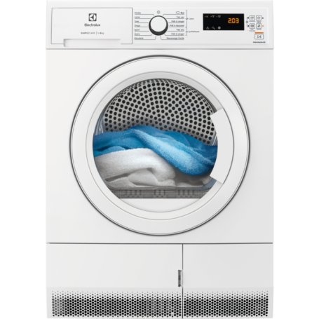 ELECTROLUX EDHF5841SC TUMBLE DRYER – Heat Pump, 8 ..