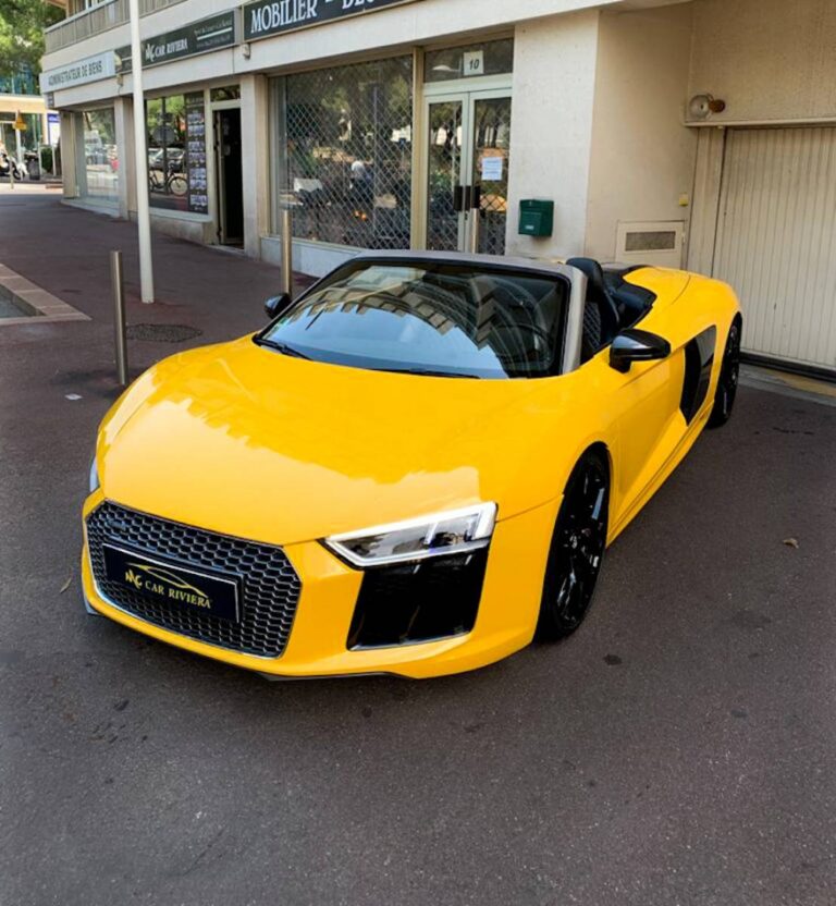 AUDI R8 RENTAL – FRENCH RIVIERA
The Audi R8 stands..