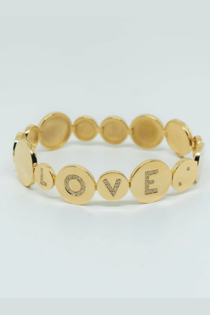 BUBBLE BRACELET “LOVE”

Elegant, feminine, and dee..