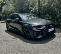 AUDI RS3 FULL BLACK MAT 2023 RENTAL – FRENCH RIVIE..