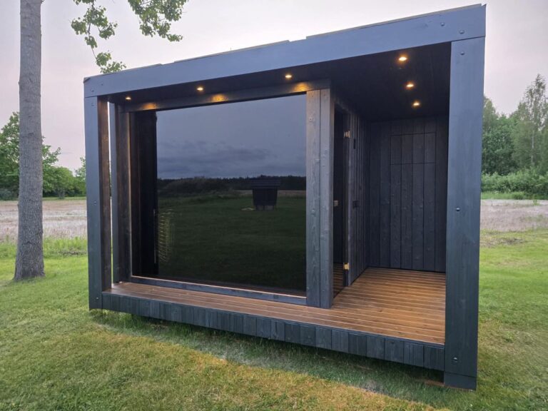 We produce and sell exclusive saunas.