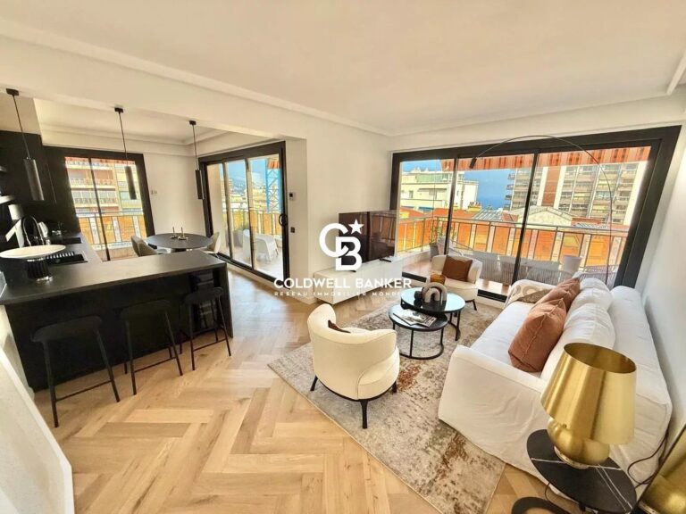 FOR SALE – MONTE-CARLO – RENOVATED 3-ROOM APARTMEN..