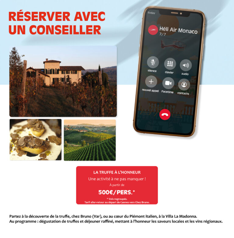 TRUFFLE EXPERIENCE BY HÉLI AIR MONACO

Embark on a..