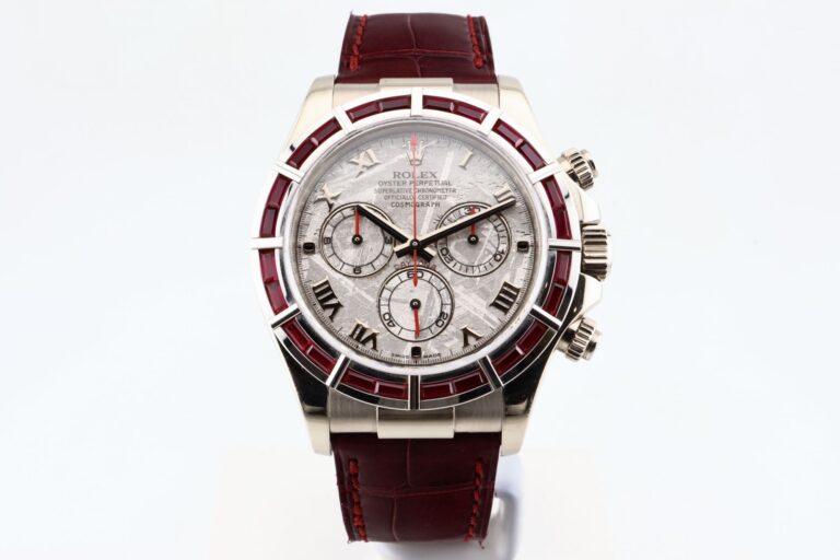 ROLEX DAYTONA METEORITE DIAL – WHITE GOLD & RUBY B..
