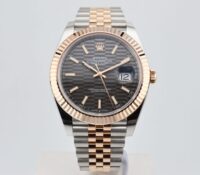 ROLEX DATEJUST 41 GREY HONEY COMB DIAL – 126331 (2023)