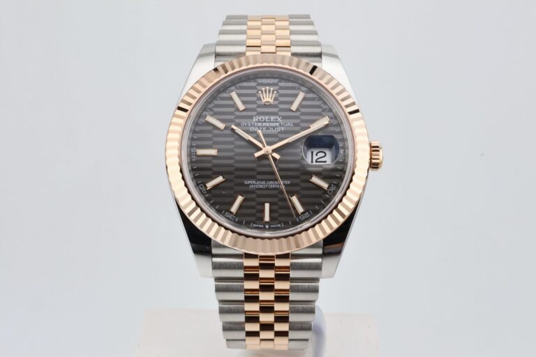 ROLEX DATEJUST 41 GREY HONEY COMB DIAL – 126331 (2023)