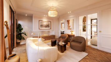 FOR SALE – MONACO-VILLE – RENOVATED 2-BEDROOM APAR..