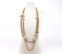 CHANEL MULTI-CHAIN NECKLACE OR BELT – GOLD-TONE ME..