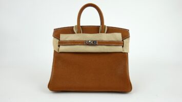 HERMÈS BIRKIN 25 – BARENIA LEATHER GOLD (STAMP K 2..