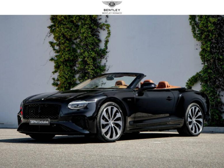 BENTLEY CONTINENTAL GTC BLACK EDITION V8 HYBRID 4…