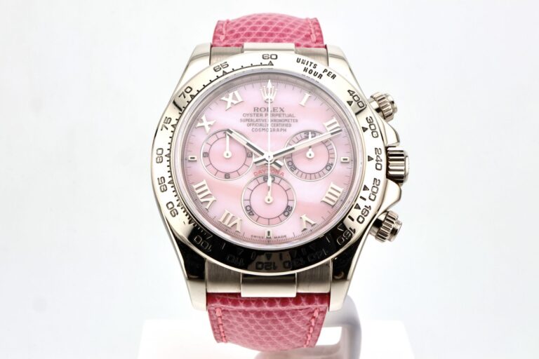 ROLEX DAYTONA BEACH PINK – 116519
Price: €64,000
C..