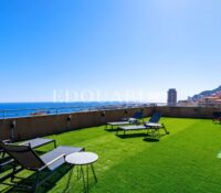 Turnkey penthouse with magnificent panoramic sea view and spectacular roof terrace